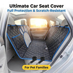 Pet Dog Seat Cover, Hammock-Style Design, Anti-Slip, Durable And Soft Rear Seat Cover for Pets. Made of Thickened 600D Heavy-Duty Fabric, This Pet Car Mat Fits Sedans, Trucks, And Suvs. It Is an Open Mesh Dog Car Seat Cushion