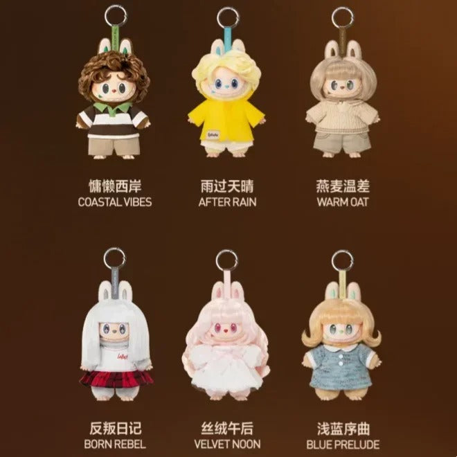POPMART LABUBU THE MONSTERS HAIR SALON SERIES VINYL PLUSH PENDANT BLIND BOX Mystery Box Doll Cute Anime Figure Ornaments Gift