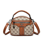 Genuine Brnad Top Quality Leather Small Tote Shoulder Bags for Women New Messenger Bags Designer Crossbody Bag Two Layers Sac