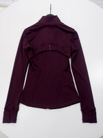 Gold zipper jacket and yoga pants set, sportswear, quick-dry and breathable, slimming and lightweight, tight-fitting