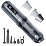 17000PA Car Vacuum Cleaner with Brushless Motor Handheld Vacuum Portable Cordless Compressed Air Duster for Car Home Office Pet