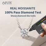OIYIY 1-3ct Moissanite Necklace 925 Sterling Silver D VVS1 GRA Certified Lab Grown Diamond Luxury Fine Jewelry Wedding Gift