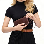 Brnad New Lady Clutch Bag Lady Wallet Genuine Leather Long Wallet For Women Zipper Purse With Multiple Card Slots