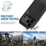 Luxury Heavy Duty Case For iPhone 17 16 15 Pro Max Plus Metal Heavy Duty 360 Full Body Shockproof Armour Protective Cover Fundas