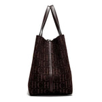 CH Women's Handbag Large Capacity Women's Simple Daily Commute Versatile Solid Color Letter Printed Design Shoulder Bag