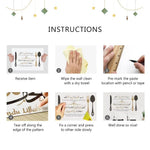 Islamic Four Quls Al-Ikhlas Al-Falaq An-Nas Al-Kafirun Wall Sticker Muslim Living Room Bedroom Room Home Decor Ramadan Gift