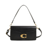 26 New Niche Bag Women's Premium Texture Solid Color Simple and Versatile Small Square & Commuter Multi-Compartment Shoulder Bag