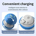 Smart Dog Toy Ball Automatic Interactive Pet Electronic Rolling USB Rechargeable Moving Bouncing for Puppy to Large Dog Chew Toy