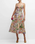 Australia Z Brand 2026 New Sexy Suspender Colorful Embroidered Lace Long Skirt Dress