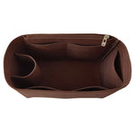 Organisateur de Sac Felt Purse Insert Organizer for Luxury Handbag Speedy 25 30 35 Makeup Bag Shaper Liner Travel Inner Pouch