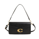 26 New Niche Bag Women's Premium Texture Solid Color Simple and Versatile Small Square & Commuter Multi-Compartment Shoulder Bag