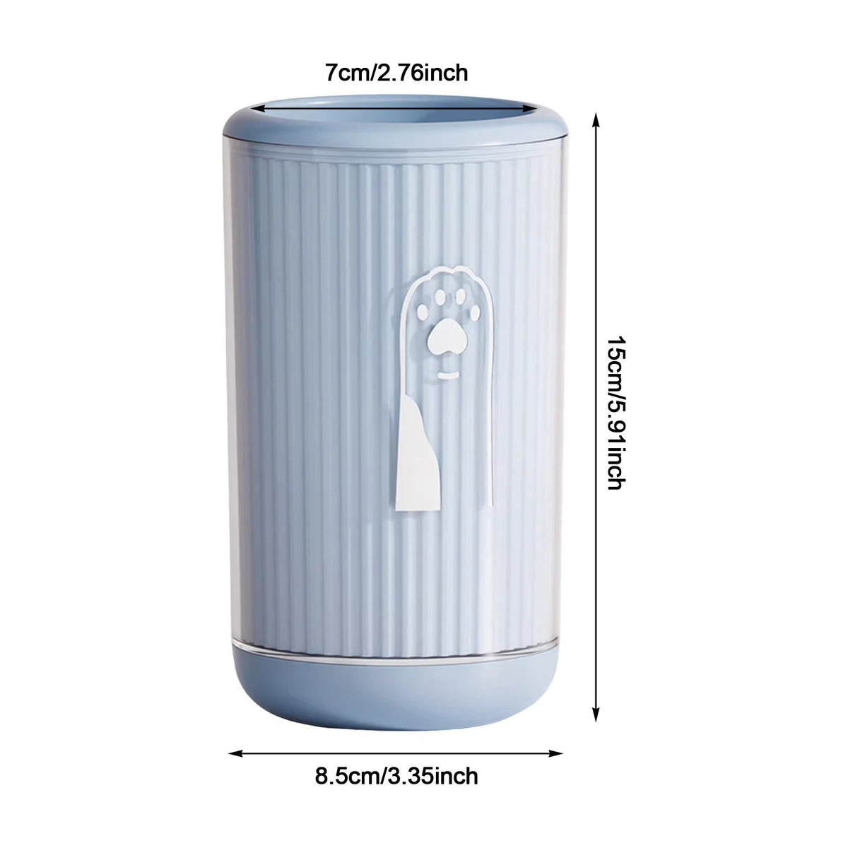 Manual Pet Foot-washing Cup Removable Liner TPR Soft Brush Dogs Cats Paw Cleaner Daily Paw Care Cleaning Tool Pets Accessories