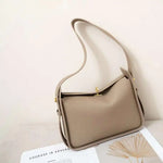 New Genuine Leather Luxury Designer Women Shoulder Crossbody Underarm Bags Cowhide Ladies Large Capacity Tote Bag Fashion Purse