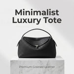 Luxury Soft Business Shoulder Bag, Featuring Adjustable Shoulder Strap, Detachable Waist Belt and Cotton Lining - Available in Dark Color Options