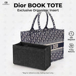 Felt Purse Organizer Insert Fits Book Tote Bag Large Medium Handbag Shaper Liner Multi Pockets Zipper Storage Makeup Accessories