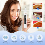 Electric Ultrasonic Dental Cleaner Teeth Whitening Calculus Removal Irrigator Teeth Plaque Stone Removal Tartar Eliminator