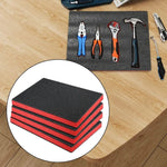 Cuttable Foam Tool Box Foam Inserts Black Red Multi-purpose Packing EPE Foam Pads Toolbox Organizer