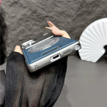 360 Rotating Bracket Hard PC Phone Case For Magsafe Samsung S26 S25 S24 S23 S22 Ultra Plus Magnetic Stand Holder Frameless Cover