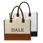 Custom Logo Natural Black Jute Bag Hessian Shopper Tote Bags With Strong Handles