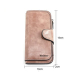 Fashion Wallet Woman Long Clutch PU Leather Hand Bag Large Capacity Card Holder Zipper Coin Purse Money Bag for Ladies