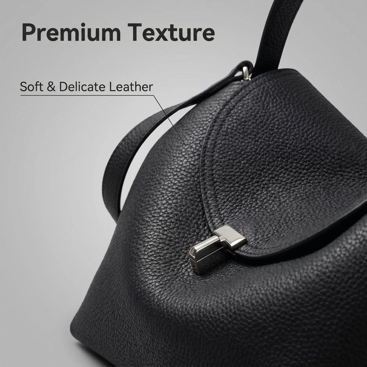 Luxury Soft Business Shoulder Bag, Featuring Adjustable Shoulder Strap, Detachable Waist Belt and Cotton Lining - Available in Dark Color Options