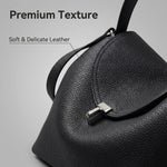 Luxury Soft Business Shoulder Bag, Featuring Adjustable Shoulder Strap, Detachable Waist Belt and Cotton Lining - Available in Dark Color Options