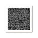 Arabic Calligraphy Allah Islam Wall Art Canvas Painting Modern Black White Picture Poster ASMAA ALLAHU AL-HUSNA Print Home Decor