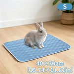 KEMORELA 2PCS Dog Cooling Mat Summer Pet Cold Bed Extra Large For Small Big Dogs Pet Accessories Training Mat Washable Mat